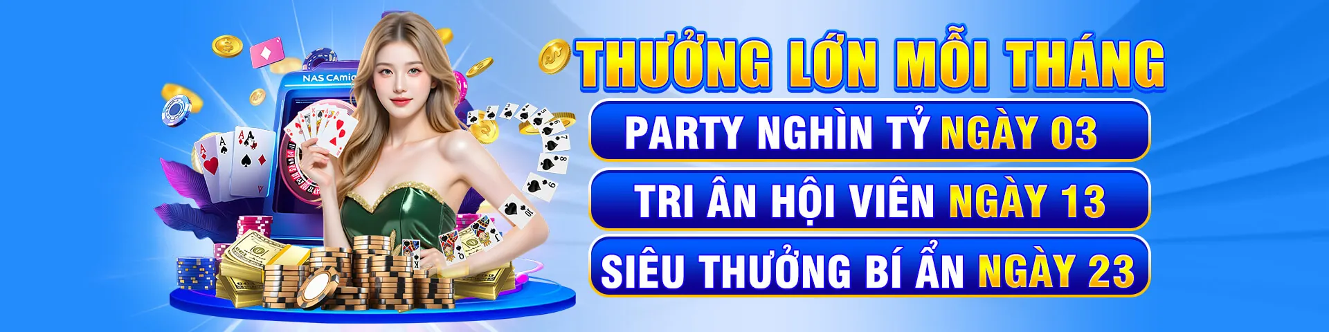 Sự kiện độc quyền g6623 VIP